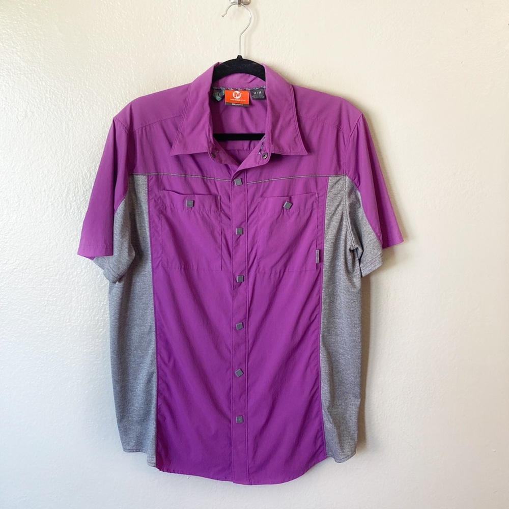 Merrell Men’s SelectWick‎ Button Down Shirt M